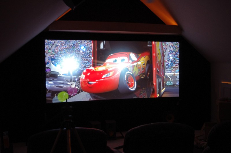 First Video picture of JVC RS65 installed by AV Systems of Maine